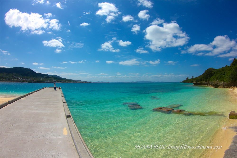 沖縄絶景スポット｜アンチ浜（瀬底島）ビーチ